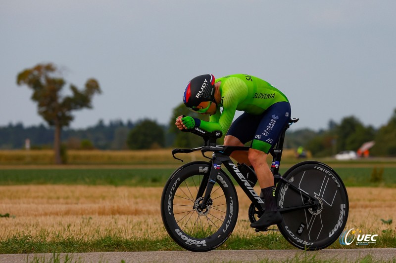 European Championships Munich 2022 - 2022 UEC Road Elite European Championships - Men's ITT - 17/08/2022 - Jan Tratnik (POL) - photo Luca Bettini/UEC/SprintCyclingAgency?2022